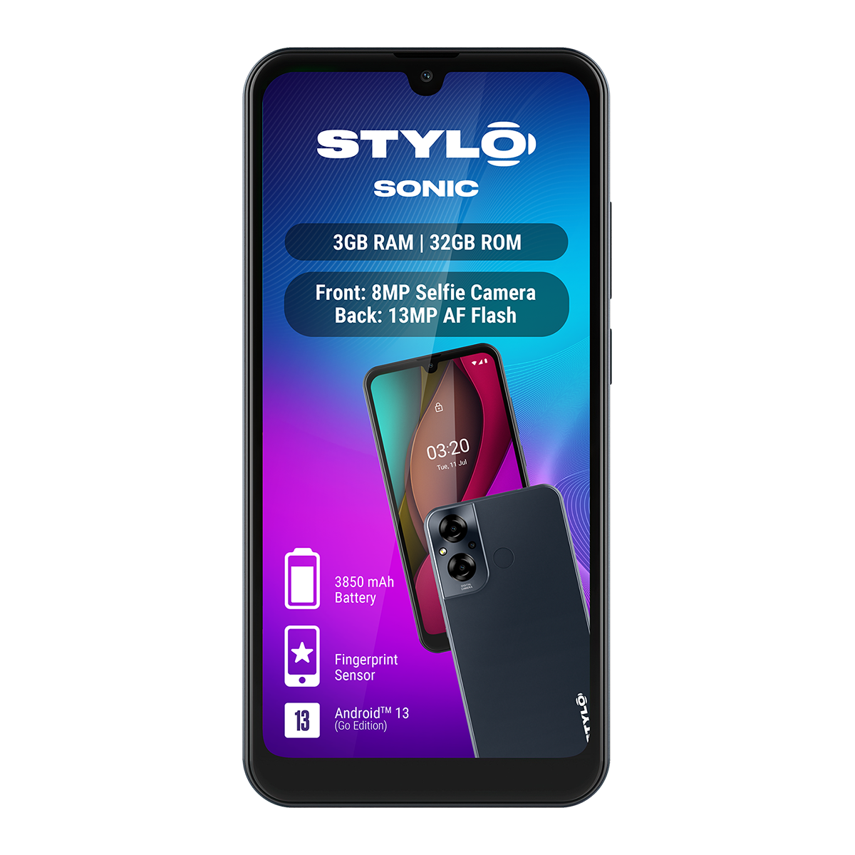 Stylo Sonic 32GB Dual Sim – PEP Cell