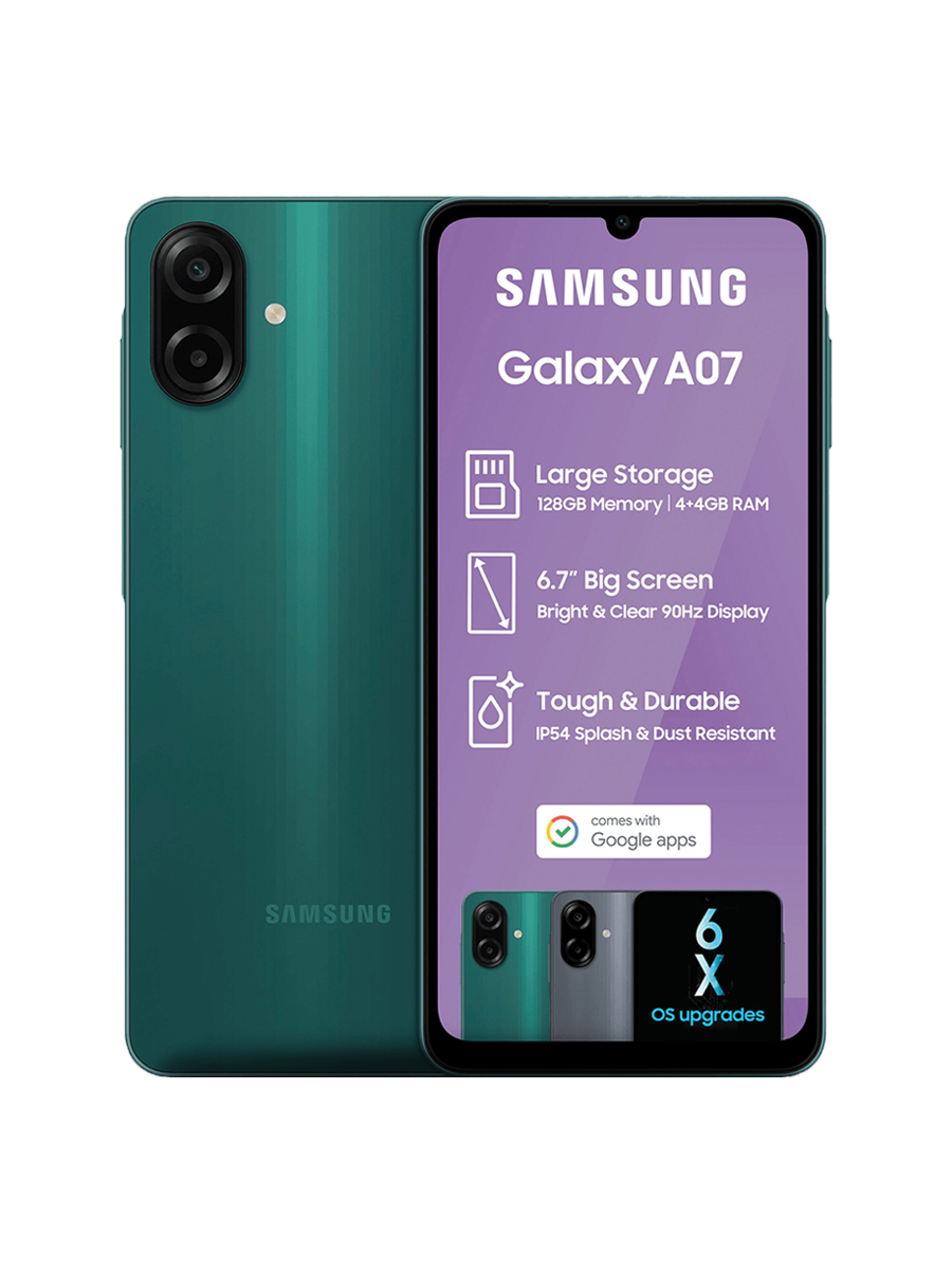 Samsung Galaxy A07 128GB Dual Sim Green