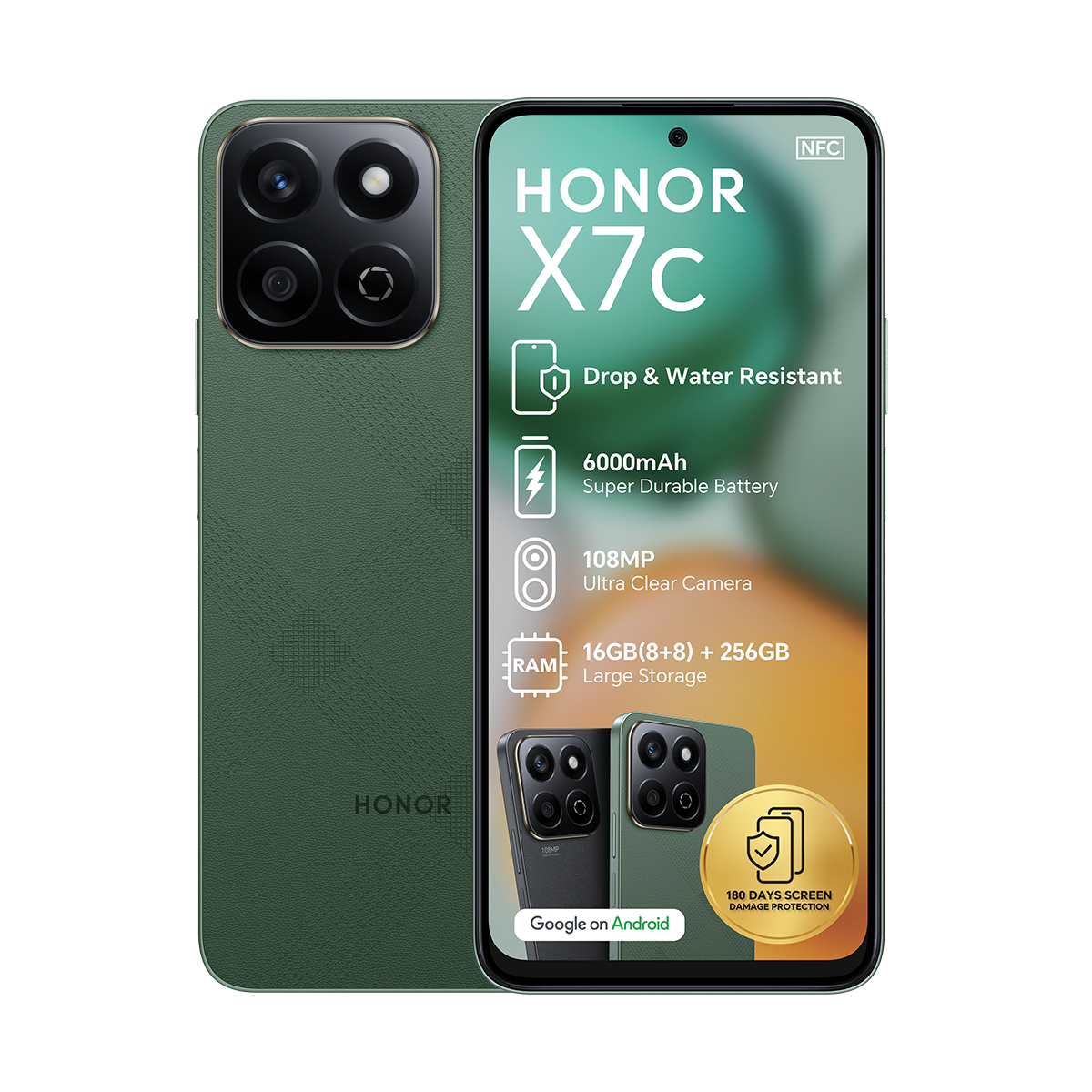 Honor X7C 256GB Dual Sim