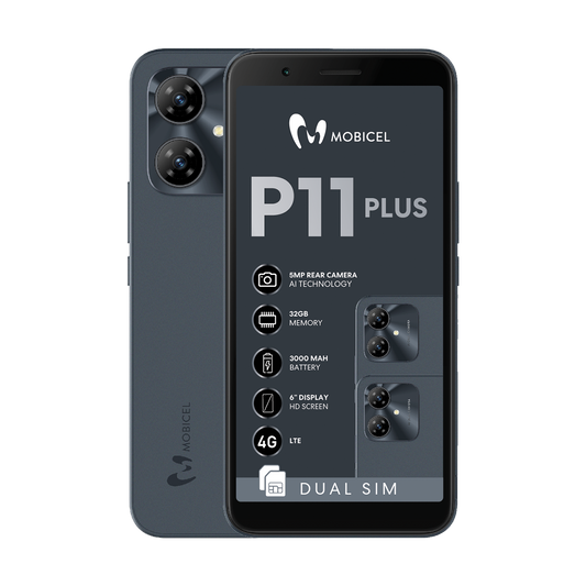 Mobicel P11 Plus 32GB Dual Sim