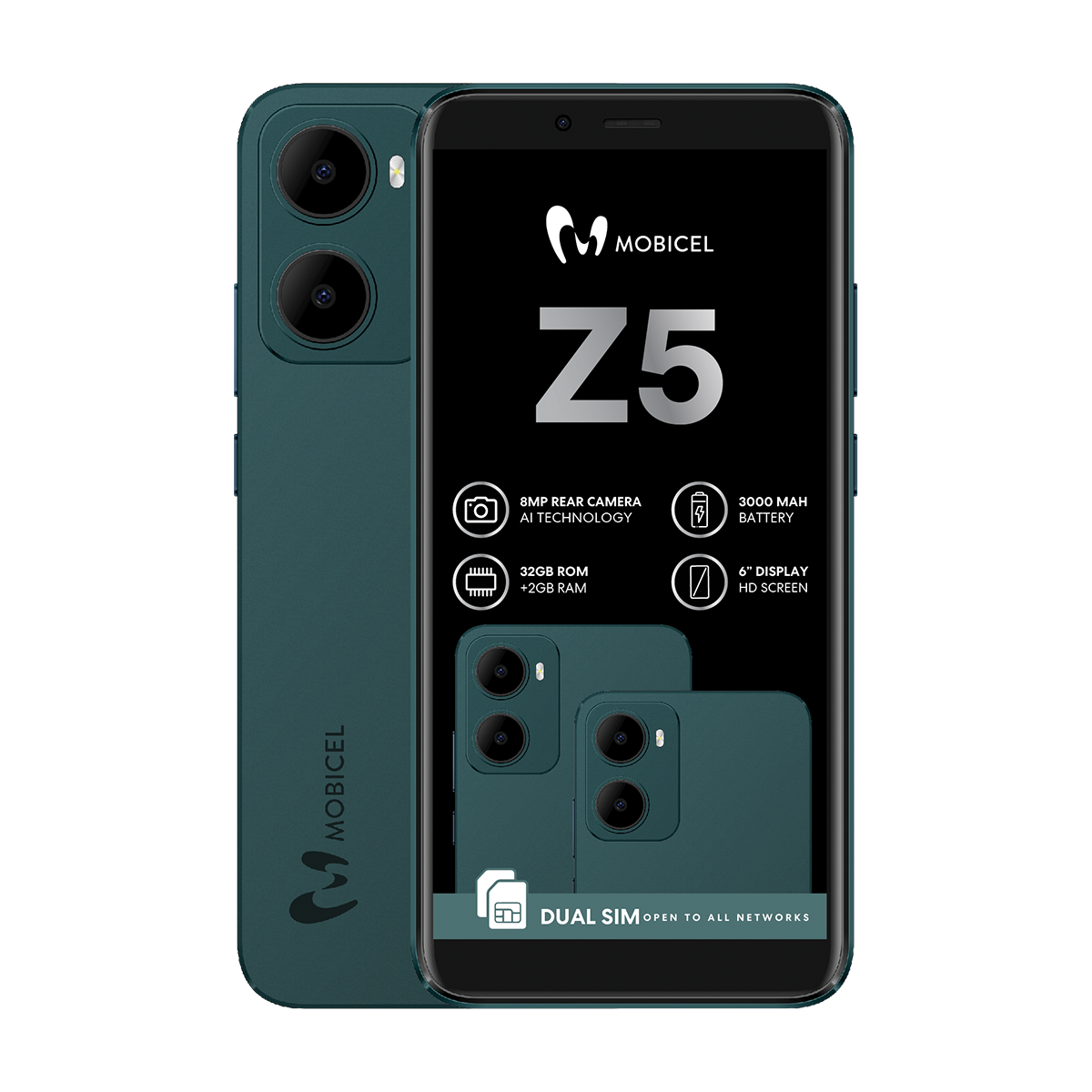 Mobicel Z5 32GB Dual Sim