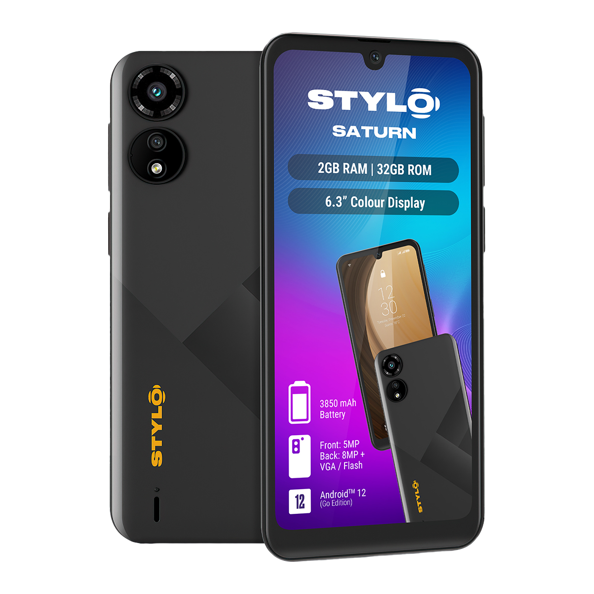 Stylo Saturn 32GB Dual Sim – PEP Cell