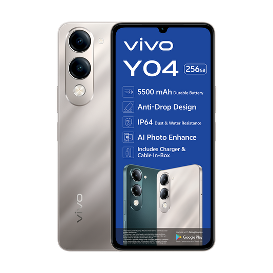 Vivo Y04 256GB Dual Sim Gold