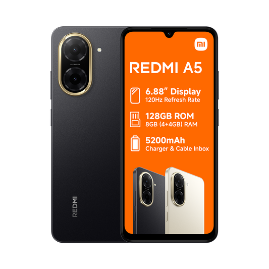Xiaomi Redmi A5 128GB Dual Sim Black