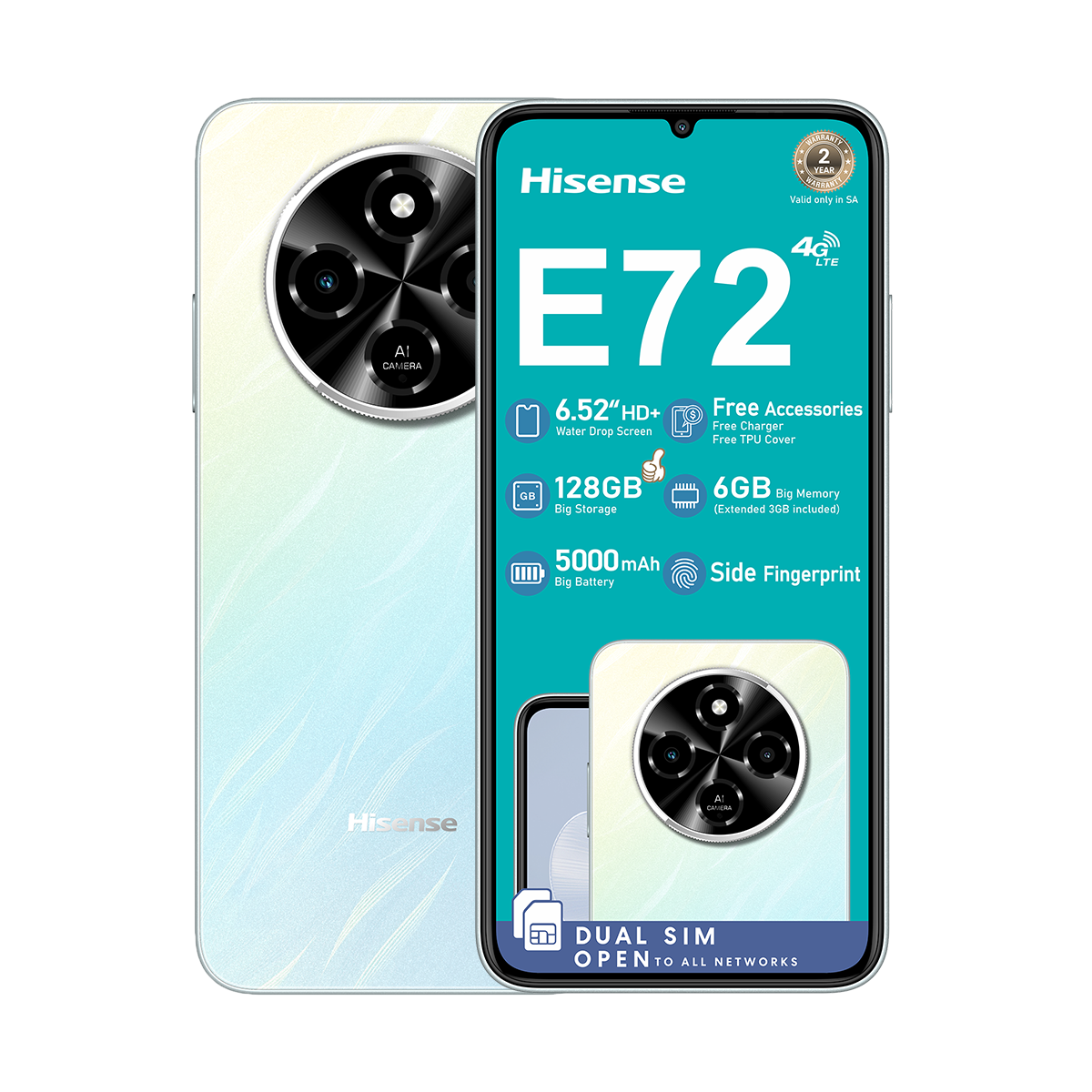 Hisense E72 128B Dual Sim
