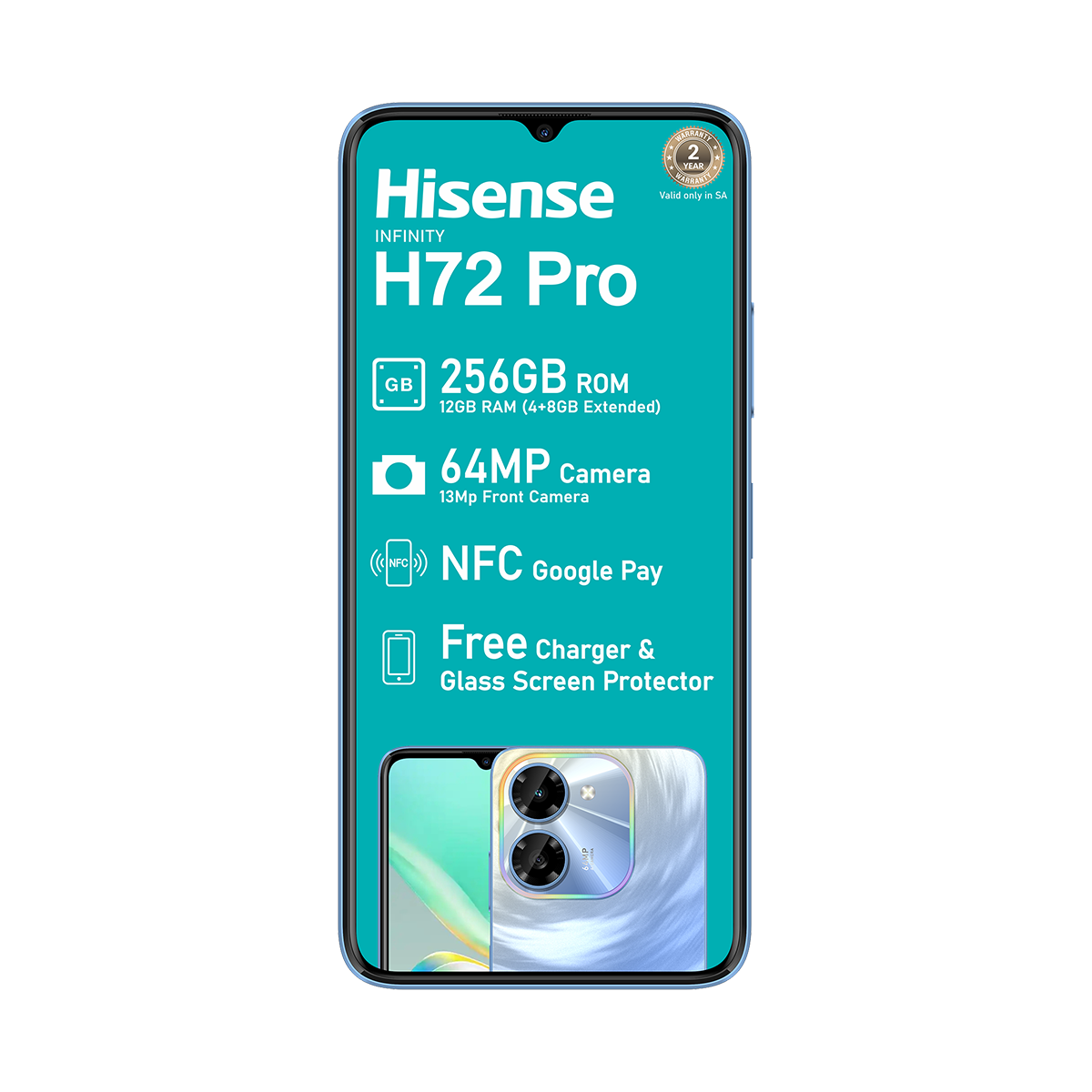 Hisense H72 Pro 256GB Dual Sim