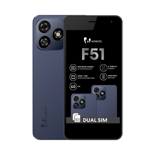 Mobicel F51 32GB Dual Sim