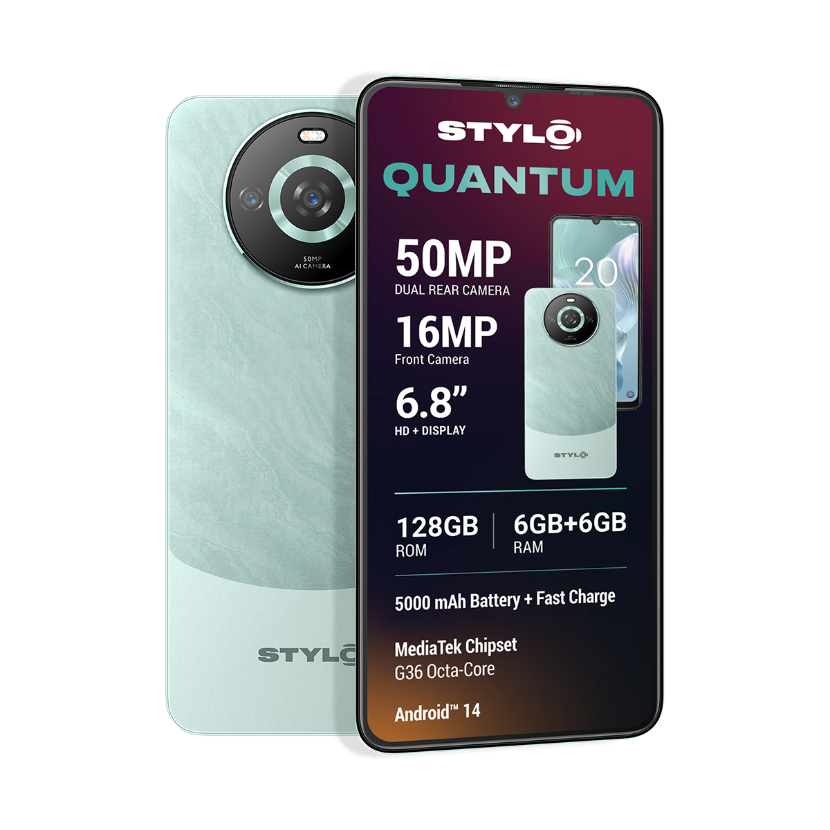 Stylo Quantum 128GB Dual Sim Blue