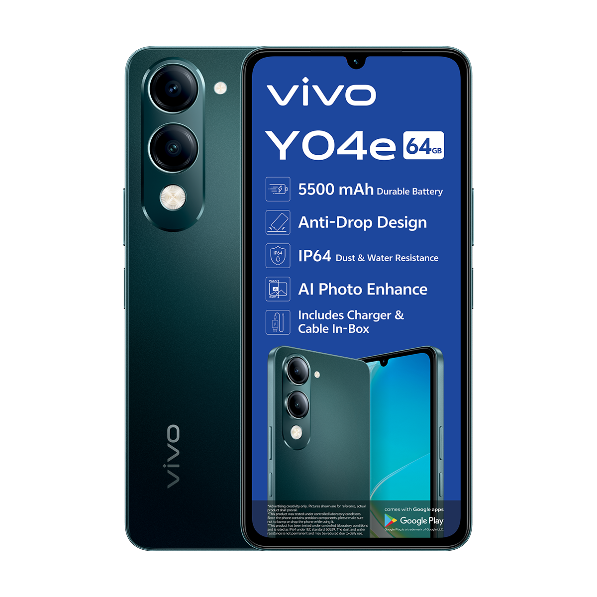 Vivo Y04e 64Gb Dual Sim