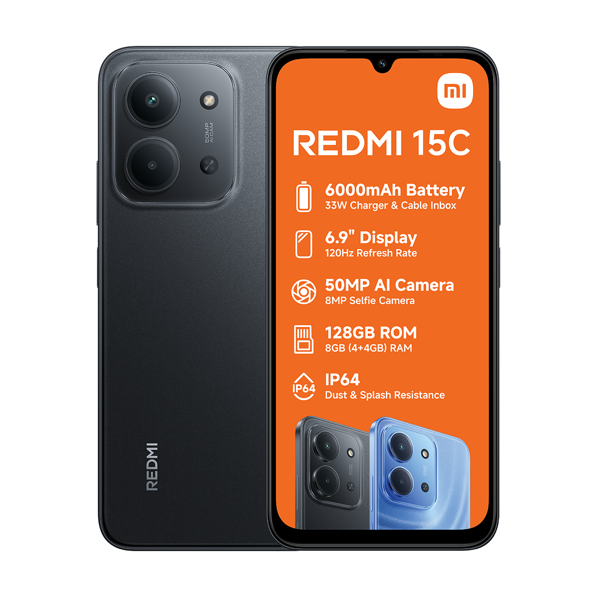 Xiaomi Redmi 15C 128GB Dual Sim