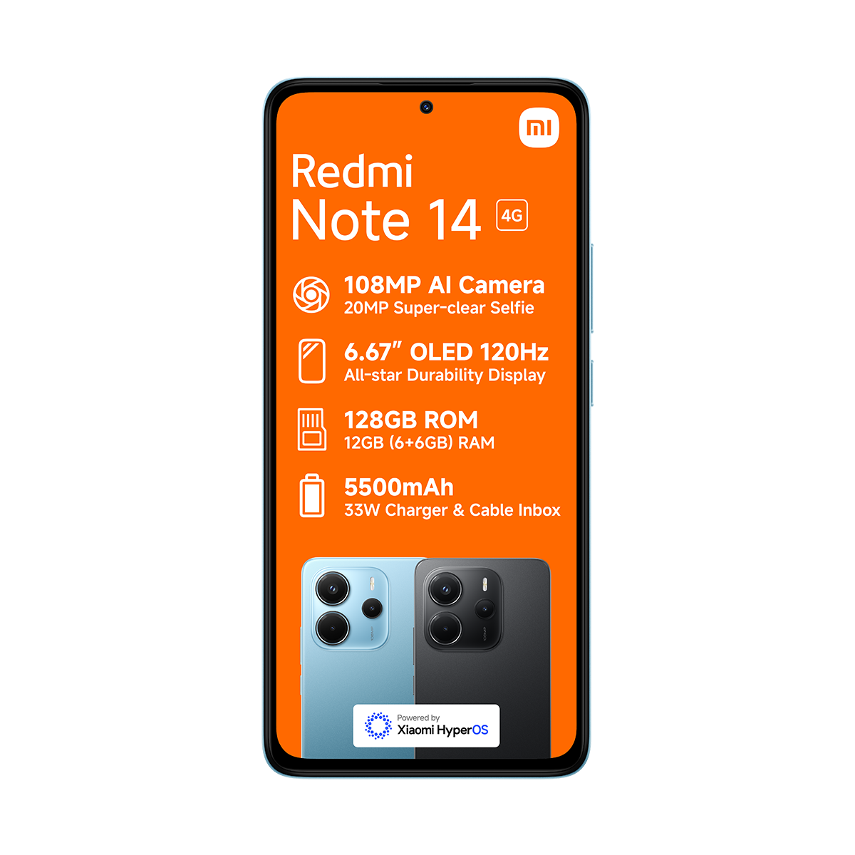 Xiaomi Redmi Note 14 128GB Dual Sim