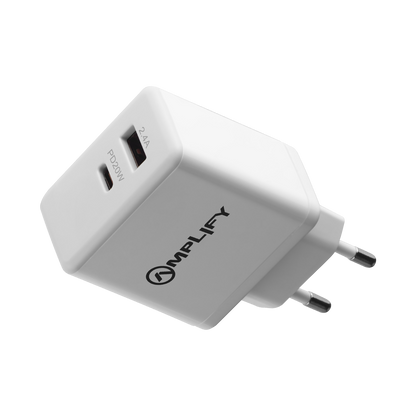 Amplify 45W Dual USB Type C Wall Charger