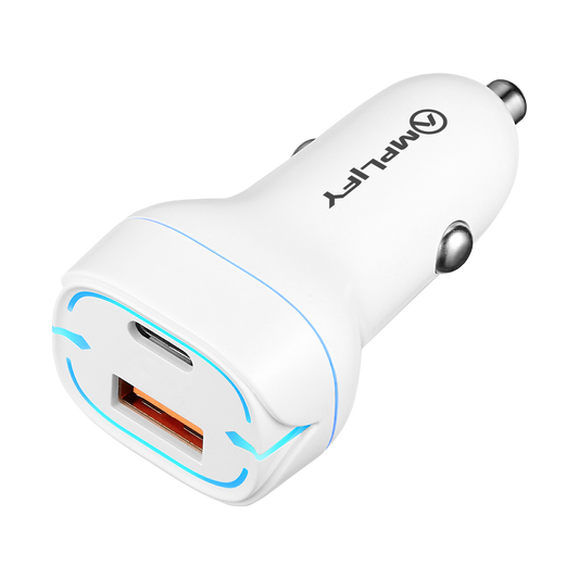 Amplify Dual 32W Type-C USB Car Charger