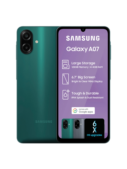 Samsung Galaxy A07 128GB Dual Sim Green