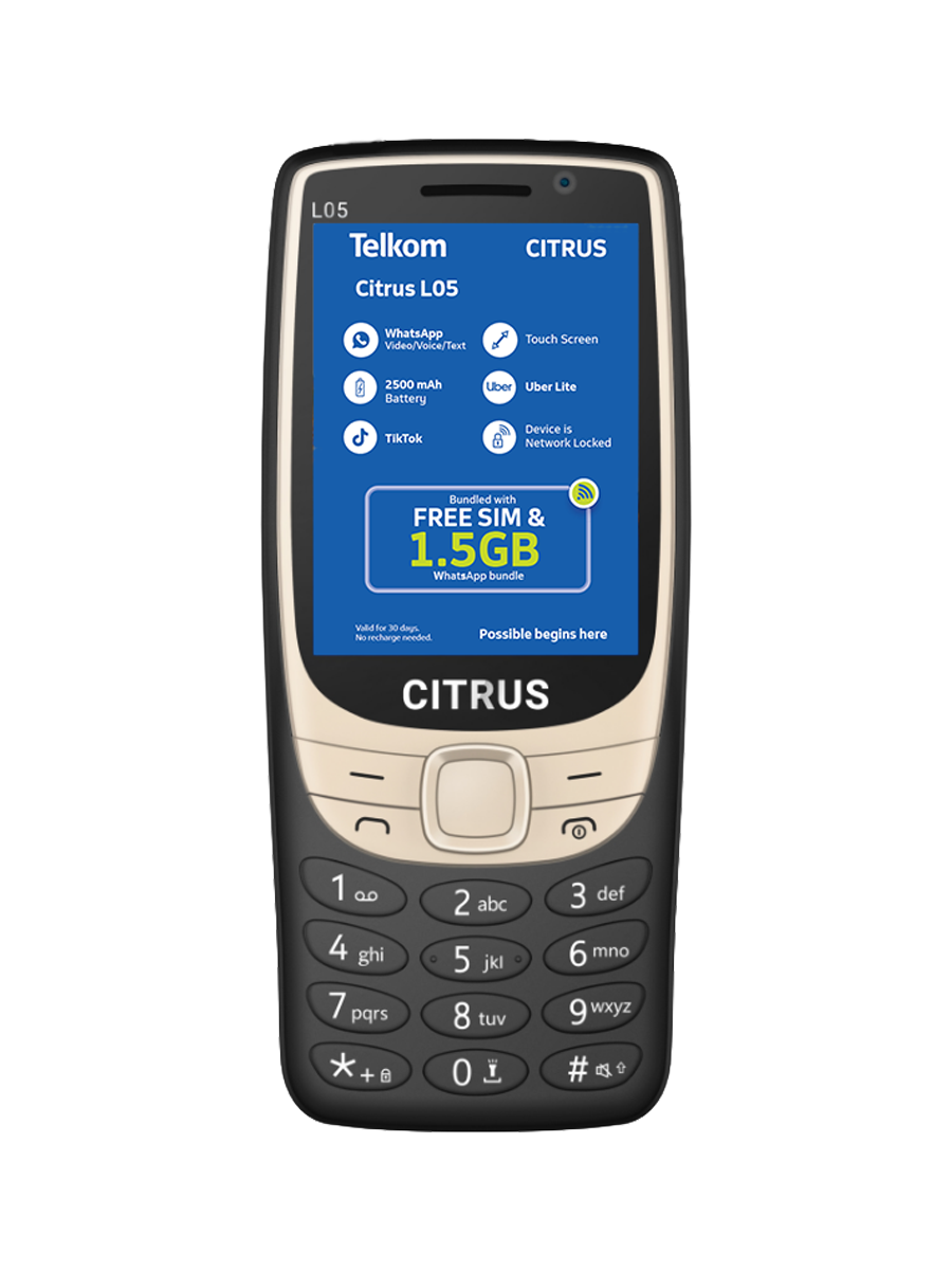 Citrus L05 8GB Dual Sim Black