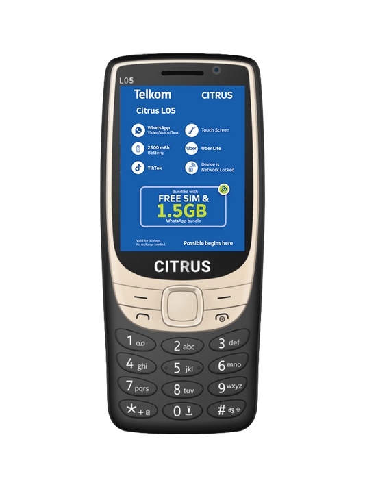 Citrus L05 8GB Dual Sim Black
