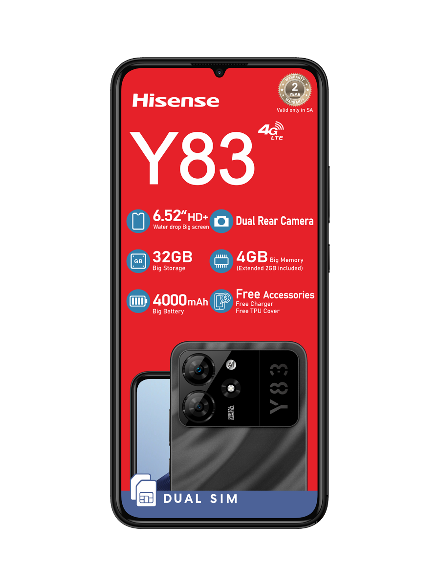 Hisense Y83 32GB Dual Sim
