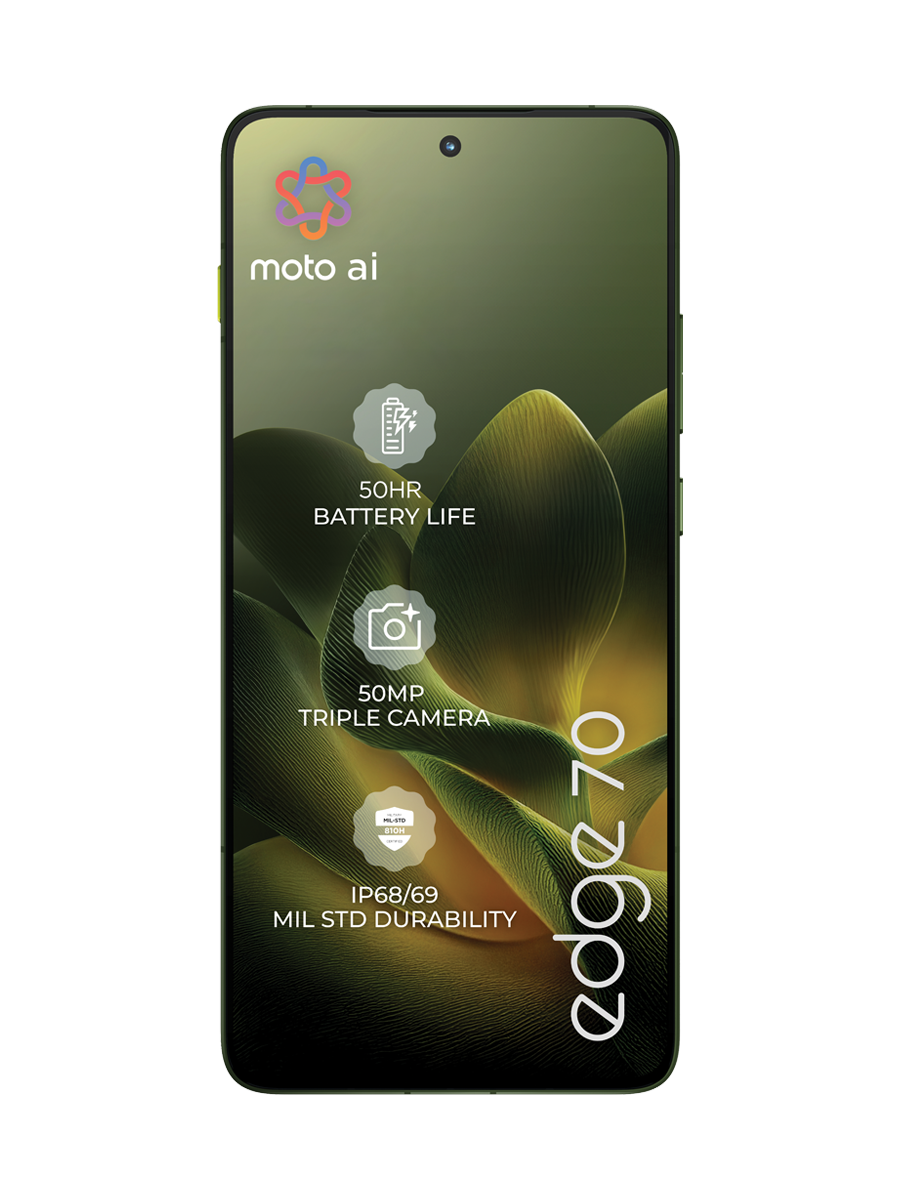 Motorola Edge 70 512GB with Moto Buds