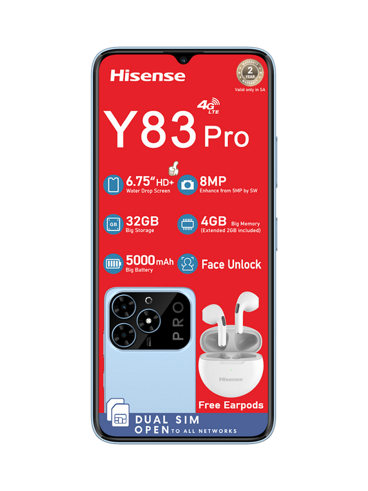 Hisense Y83 Pro 32GB Dual Sim