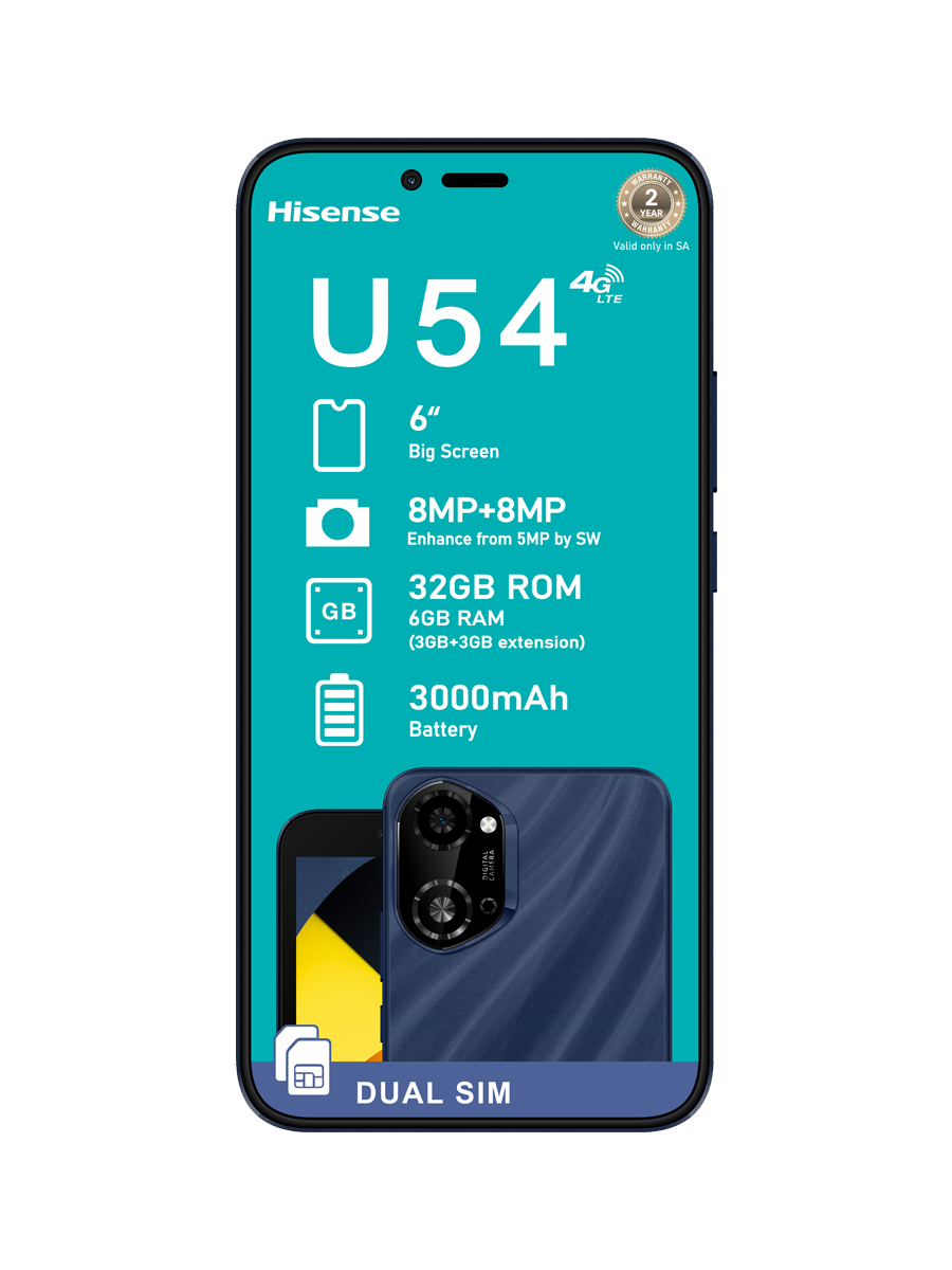 Hisense U54 32GB Dual Sim