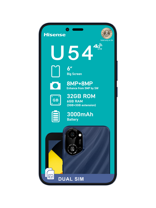 Hisense U54 32GB Dual Sim