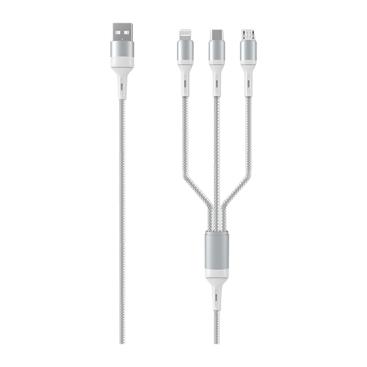 Funki Charger Plus 3 in 1 Charger Cable
