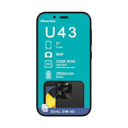 Hisense U43 32GB Dual Sim