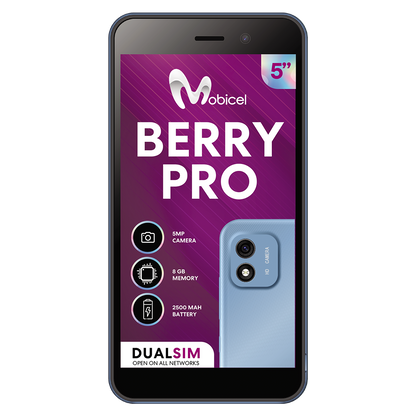 Mobicel Berry Pro 8gb dual sim