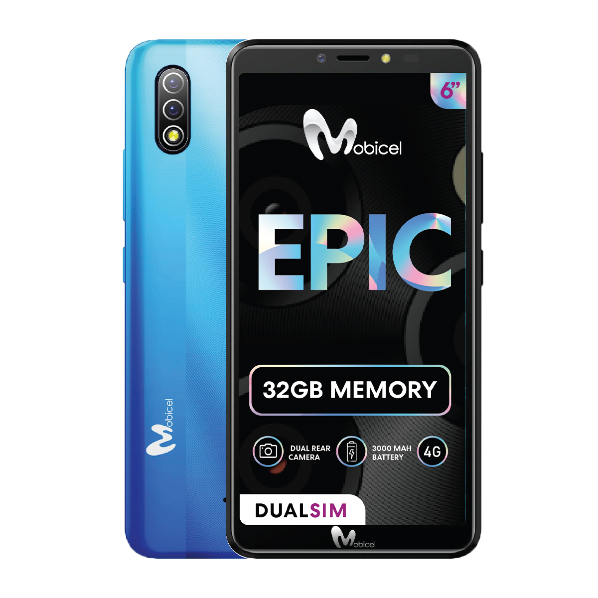 Mobicel Epic 4G 32GB dual sim blue
