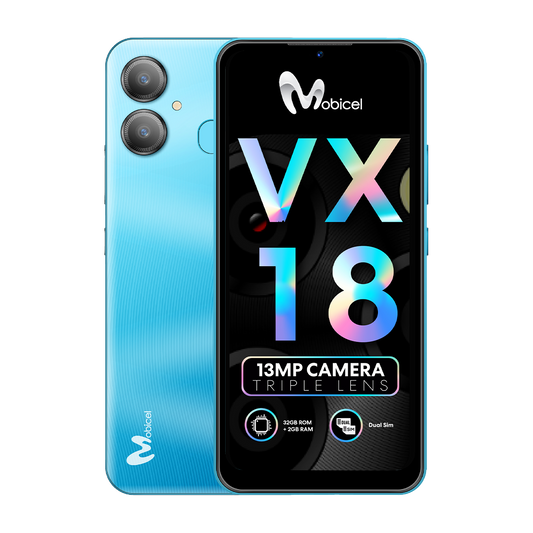 Mobicel VX18 32GB dual Sim Blue