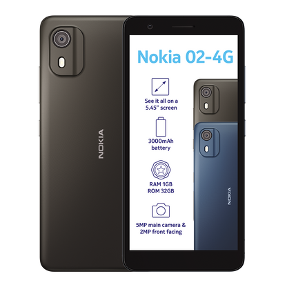 Nokia 02 - 4G 32GB dual sim