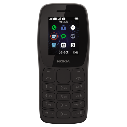 Nokia 105 Dual Sim Black