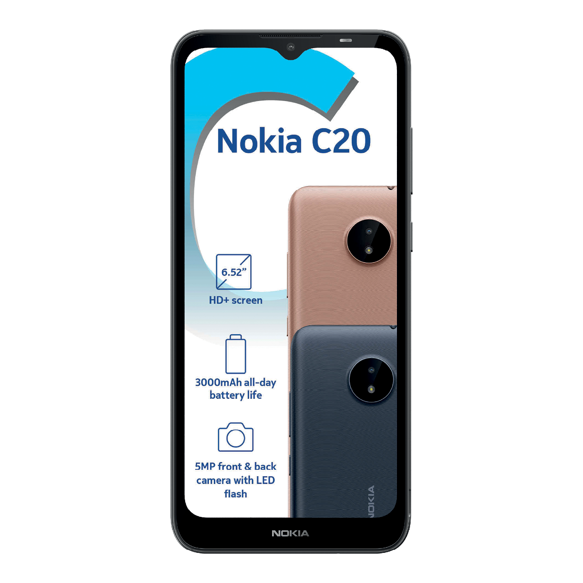 Nokia C20 16GB Dual Sim