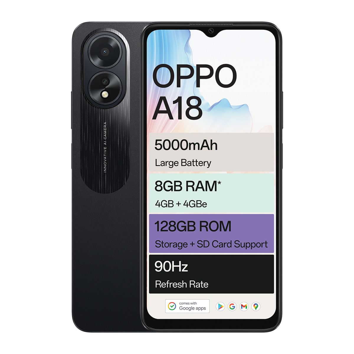 Oppo A18 128GB Dual Sim Blue