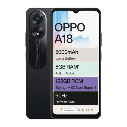 Oppo A18 128GB Dual Sim Blue