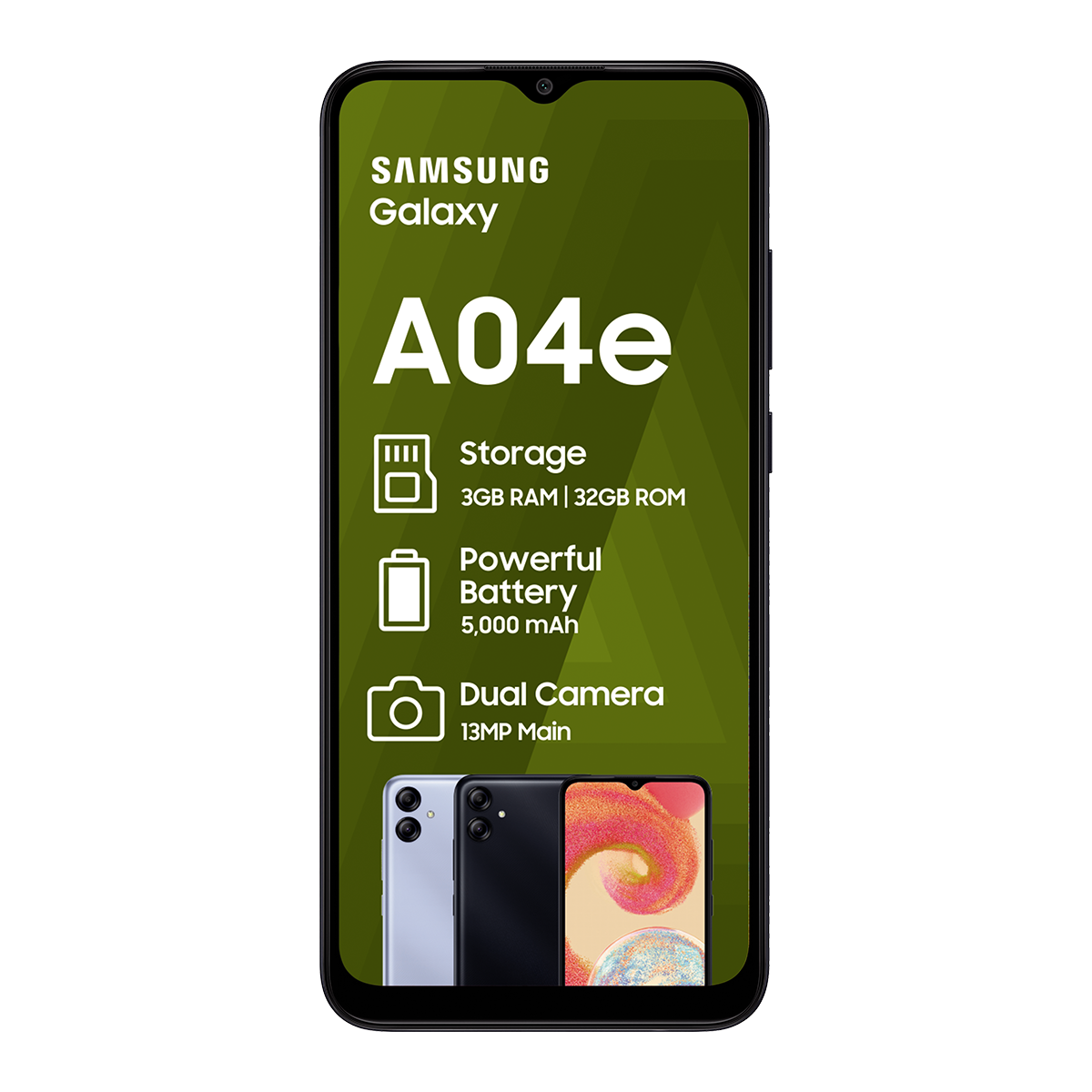 Samsung A04e black 32GB dual sim