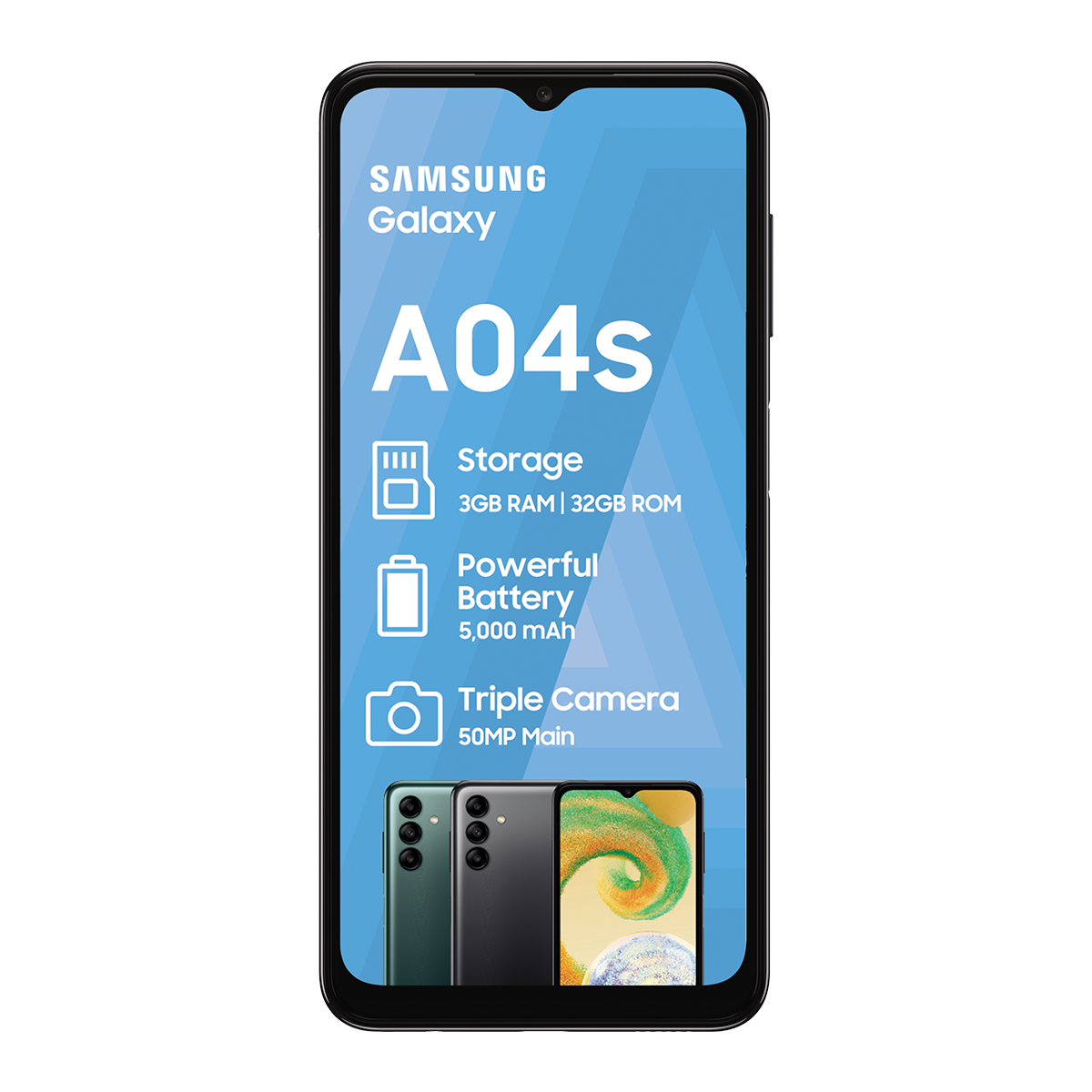 Samsung A04s 3/32GB dual sim black – PEP Cell