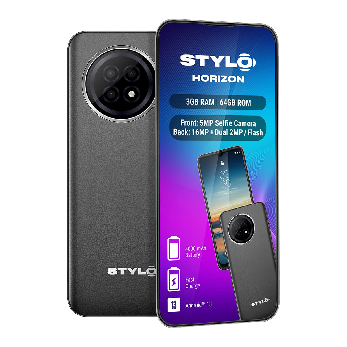 Stylo Horizon 64GB dual Sim