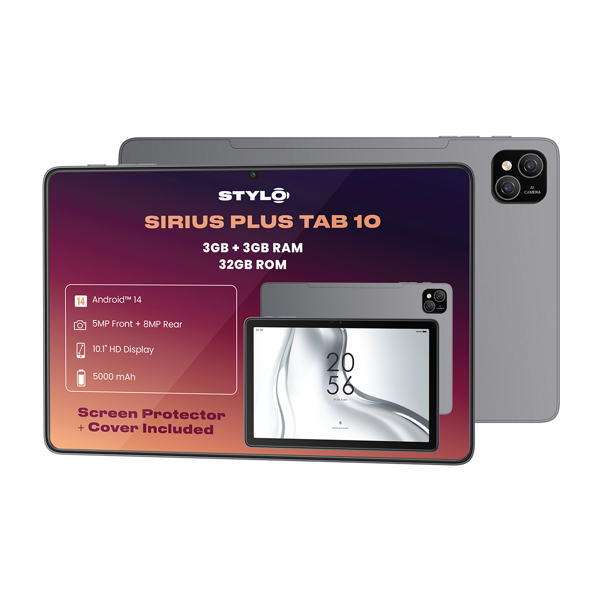 Stylo Sirius Plus Tab 10