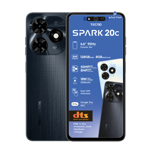 Tecno Spark 20C 128GB Dual Sim