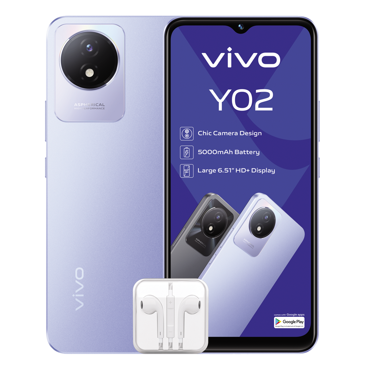 Vivo Y02 32GB Dual Sim