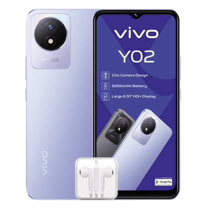 Vivo Y02 32GB Dual Sim