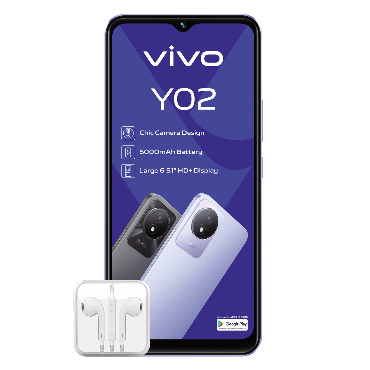 Vivo Y02 32GB Dual Sim