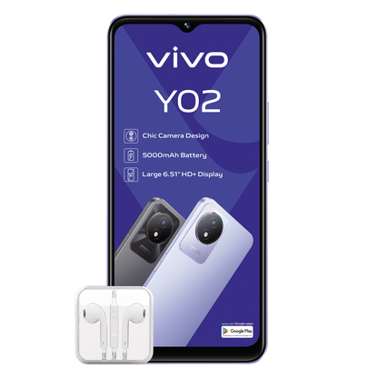 Vivo Y02 32GB Dual Sim