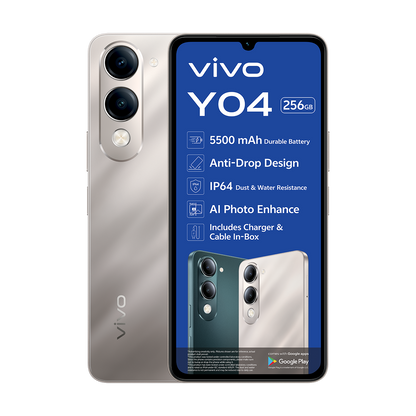Vivo Y04 256GB Dual Sim Gold