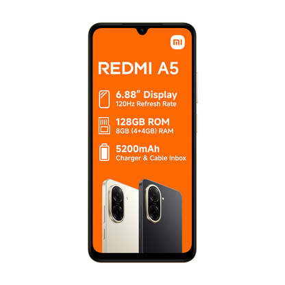 Xiaomi Redmi A5 128GB Dual Sim Black