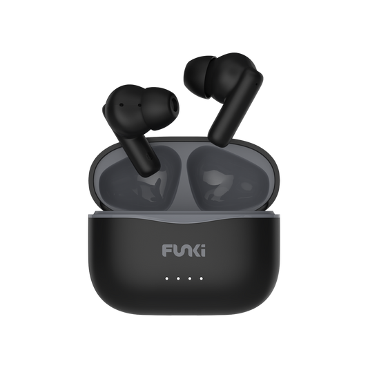Funki Wireless Earbuds Black