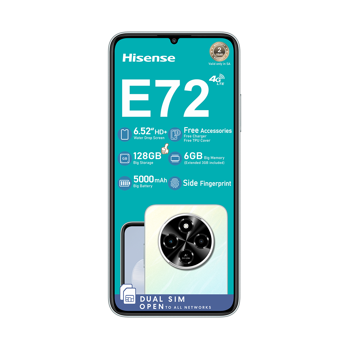 Hisense E72 128B Dual Sim