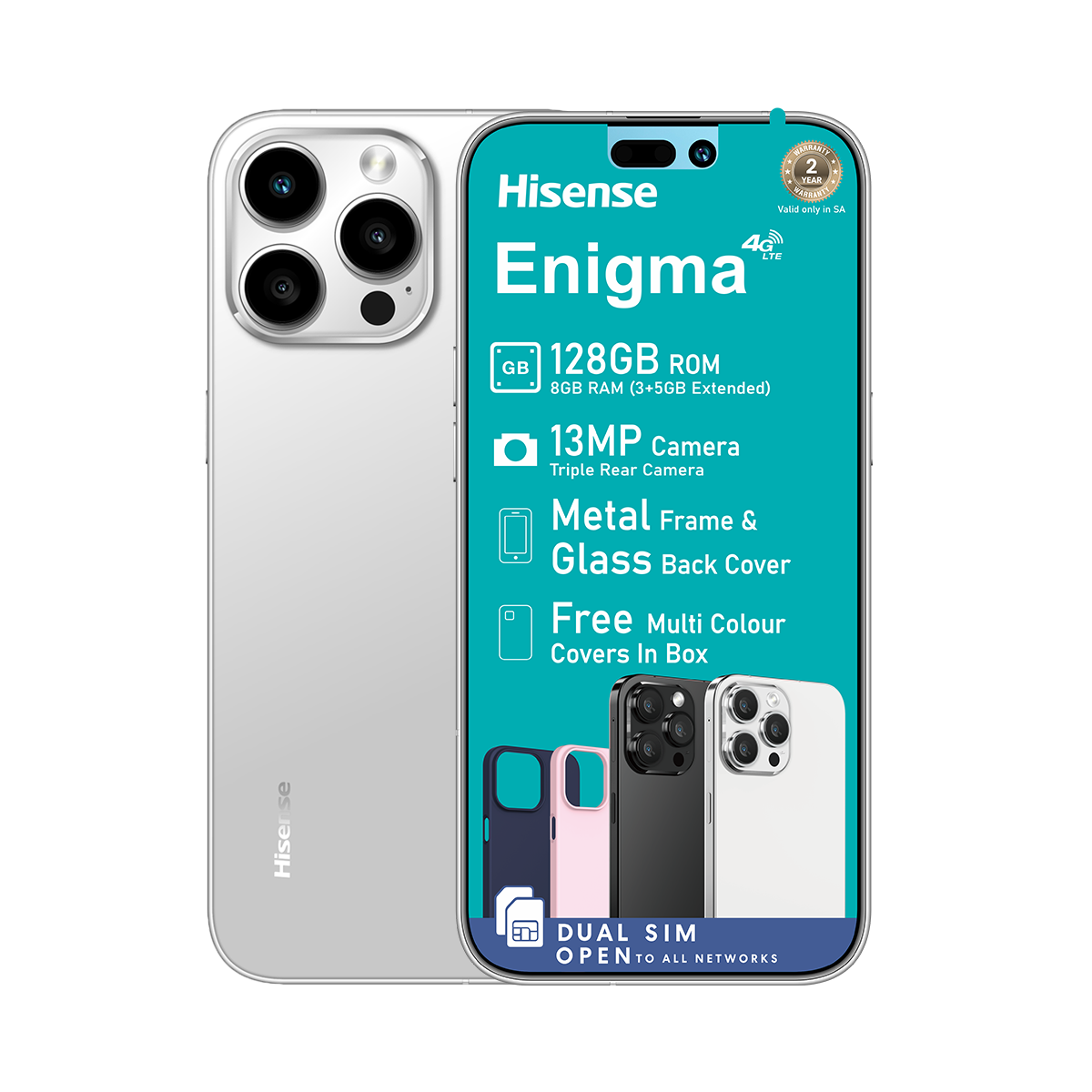 Hisense Enigma 128GB Dual Sim – PEP Cell