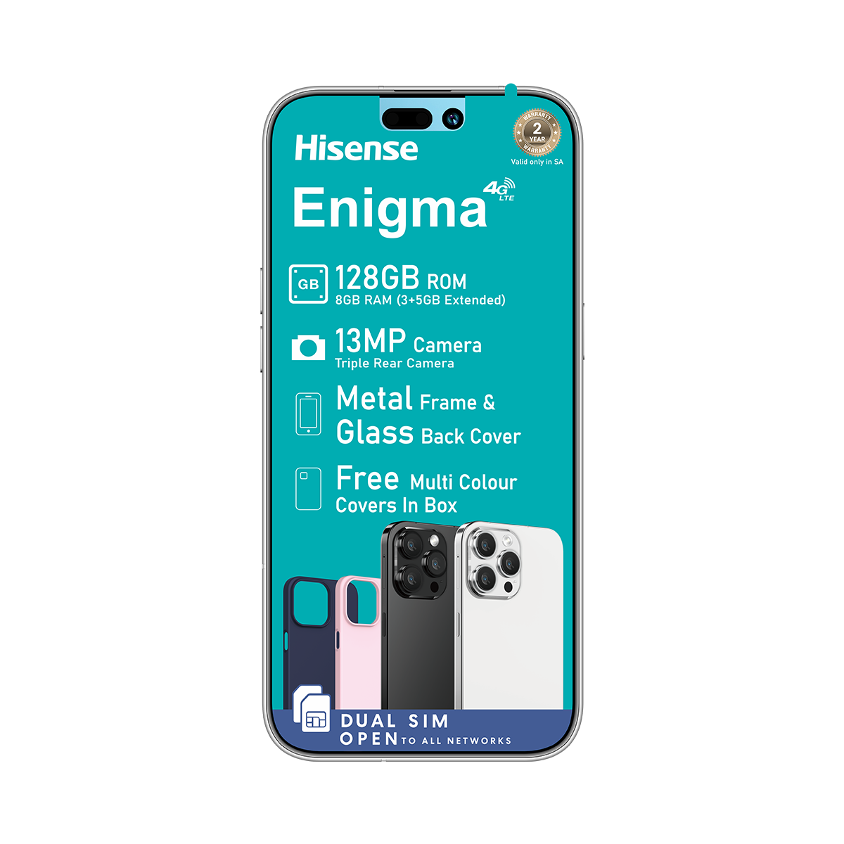 Hisense Enigma 128GB Dual Sim